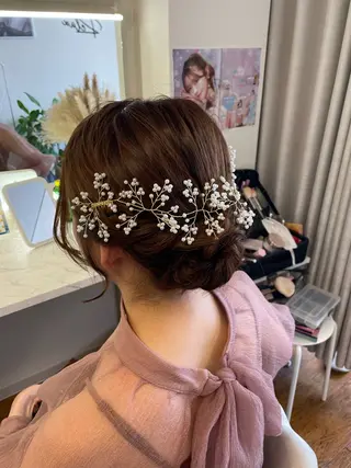 ヘアアレンジ 六本木0分ヘアセット ヘアメイクのヘアスタイル