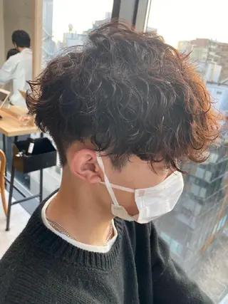 ショート パーマ メンズ 似合う髪型見つけます AYAKAのヘアスタイル