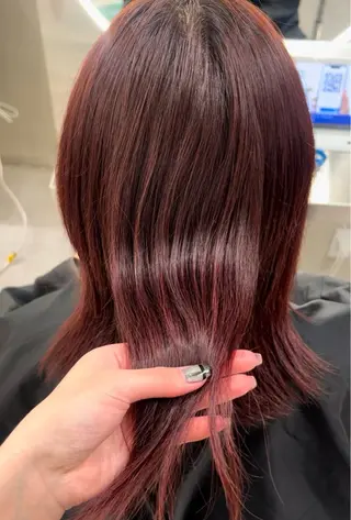 ミディアム カラー 艶カラー♡ ゆうかのヘアスタイル