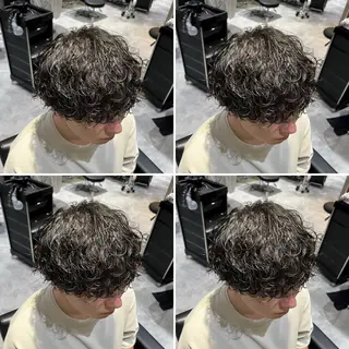 パーマ メンズ メンズパーマ特化 店長望月謙二郎のヘアスタイル