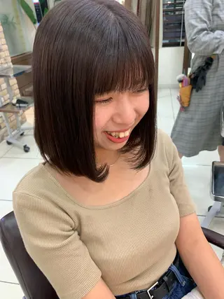 ミディアム 羽エクステ🪽 🤍まき🤍のヘアスタイル