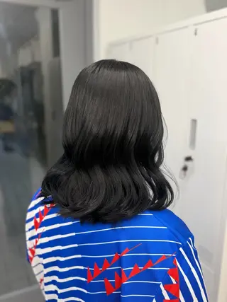 カラー Lapis 福岡大名 AIのヘアスタイル