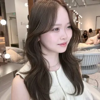 ロング 美髪縮毛矯正 🫧かずやのヘアスタイル