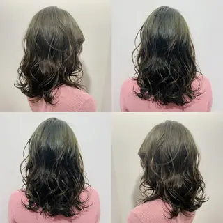 ミディアム カラー もにか🌞原宿/渋谷 🌝ブリーチカラーのヘアスタイル