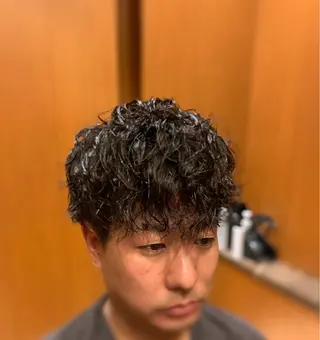 パーマ 杉本 翔希のヘアスタイル