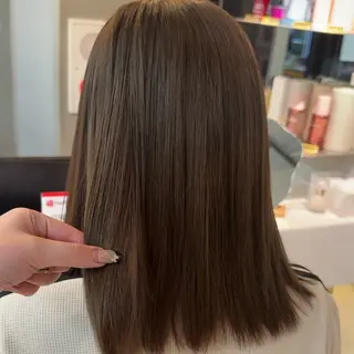 カラー 🎀nao🎀 博多レイヤーボブのヘアスタイル