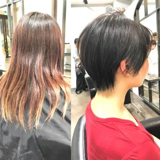 ショート 中野 恵脩のヘアスタイル
