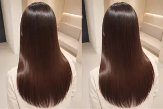 ロング Bonheur銀座 michiko艶髪のヘアスタイル
