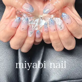 ネイル miyabi nail 桂川駅近くのネイルデザイン