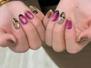 ネイル OCEAN nail パラジェル　取扱い店のネイルデザイン