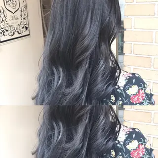 セミロング カラー パーマ ヘアアレンジ メンズ キッズ ネイル マツエク・マツパ サロンドミルク 渋谷高比良のヘアスタイル