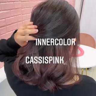 ミディアム カラー エクステ🩵ブリーチ 韓国ヘア🩵KAEのヘアスタイル