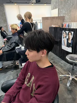 ショート 朝野 錬のヘアスタイル
