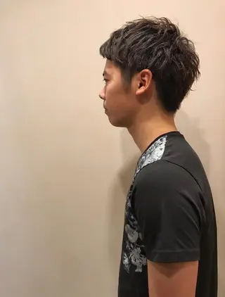ショート パーマ メンズ 中村 梨沙のマツエク・マツパデザイン