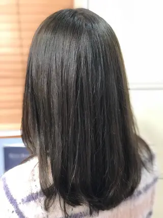 ミディアム カラー 増山 大起のヘアスタイル