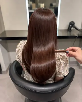 ミディアム カラー 🌈ウルトワ水素 髪質改善naru🌈のヘアスタイル