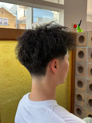 パーマ メンズ 🔥メンズ特化🔥 短髪パーマzionのヘアスタイル