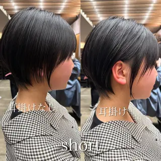 ショート 似合わせ松本 容政のヘアスタイル