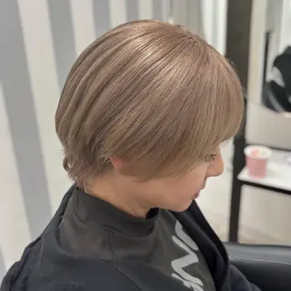 ショート カラー Ren. 🦋デザインカラーのヘアスタイル