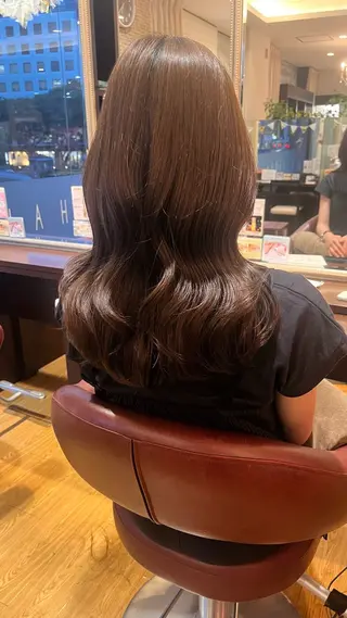 ロング 韓国ヘア🇰🇷 fuminaのヘアスタイル