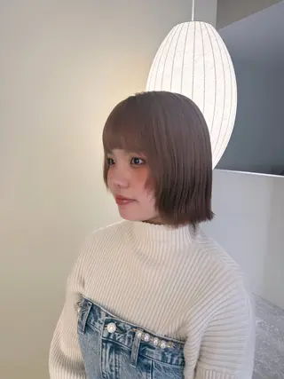 ショート カラー 🩶 AIRA / 透明感カラー 🩶のヘアスタイル