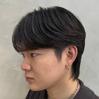 ショート パーマ メンズ メンズパーマ特化 【八王子】鈴木 惟人のヘアスタイル