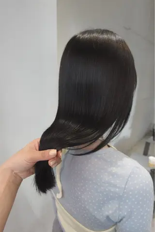 セミロング 福島kico ナカウチのヘアスタイル