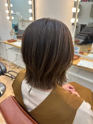 ミディアム アジュール Yamasakiのヘアスタイル