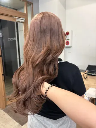 セミロング カラー 🐾Libero🐾 柏　KONOMIのヘアスタイル