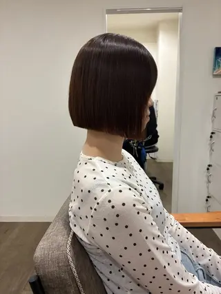 ショート 髪質改善/ボブ/梅田 runa_ニュアンスのヘアスタイル