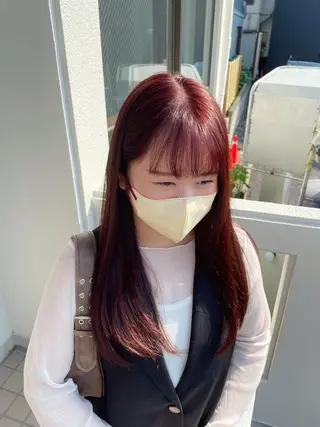 ロング カラー 🫧 momokaのヘアスタイル