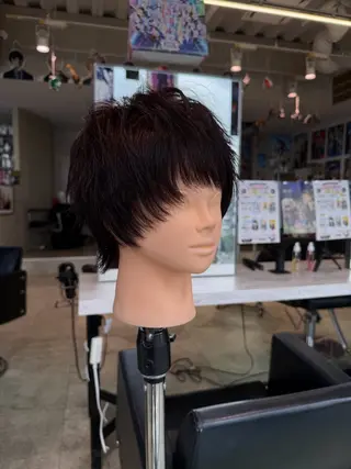 ショート 似合わせカット/ デザインカラー🦄のヘアスタイル