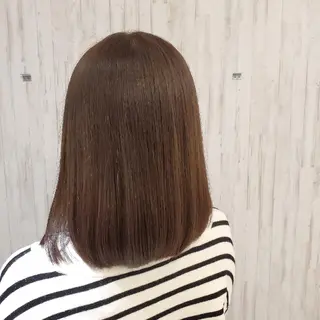 ミディアム カラー パーマ EARTH 池田 雄太のヘアスタイル