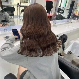 カラー 艶髪ハイトーンカラー 渋谷🎀ririkaのヘアスタイル
