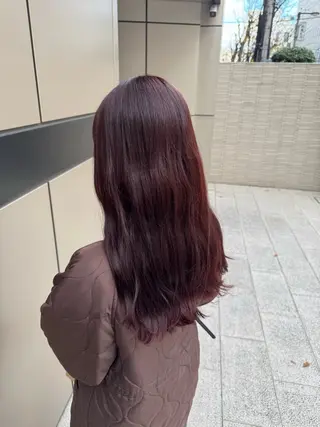 ロング 縮毛矯正/ボブ✨ 𝑨𝒀𝑼🎀のヘアスタイル