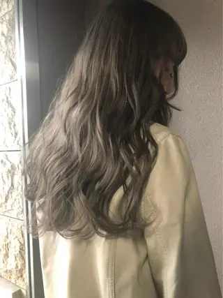 ロング カラー SIKI yuuna レイヤーカット🪽のヘアスタイル