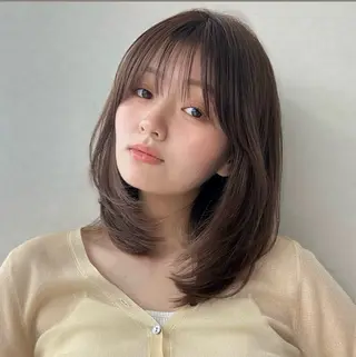ミディアム ミディアム特化 COA 日向のヘアスタイル