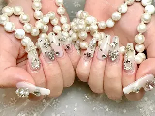 ネイル 🎀 moo~ 🎀のネイルデザイン