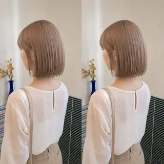 ミディアム カラー カラー特化/ブリーチ 梅田中崎町/あかりのヘアスタイル