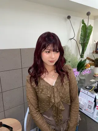 ロング カラー JURI /HUIのヘアスタイル