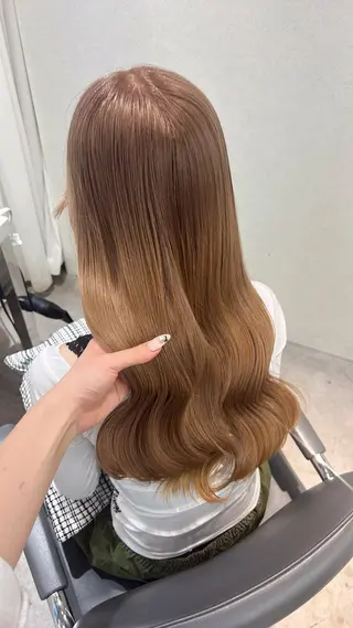ロング カラー 🤍YUKI 韓国 艶髪 🤍のヘアスタイル