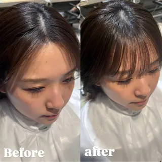 パーマ 暖色カラー 奥村陽花のヘアスタイル