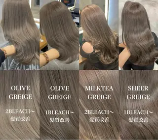 ロング カラー 赤みなし ×透明感🫧YUNAのヘアスタイル