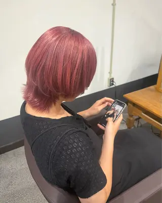 ショート カラー 🤍静岡/影島 李有/美容院🎀のヘアスタイル