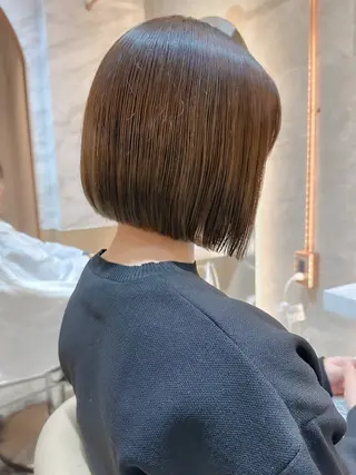 ショート ボブ/ショート/ 縮毛矯正⚜️工藤昴のヘアスタイル