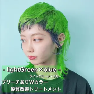 ミディアム カラー ボブカットモデル 募集中　ukaのヘアスタイル