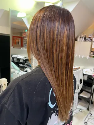 ロング 多田 樹蘭のヘアスタイル