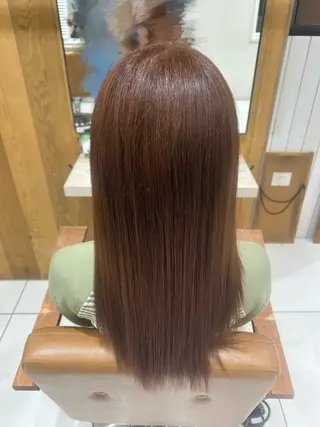 カラー 立石 美樹のヘアスタイル