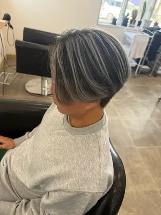 カラー メンズ SHANKS HAIRのヘアスタイル