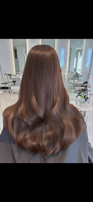 ロング カラー レイヤーカット🎀 kanaのヘアスタイル